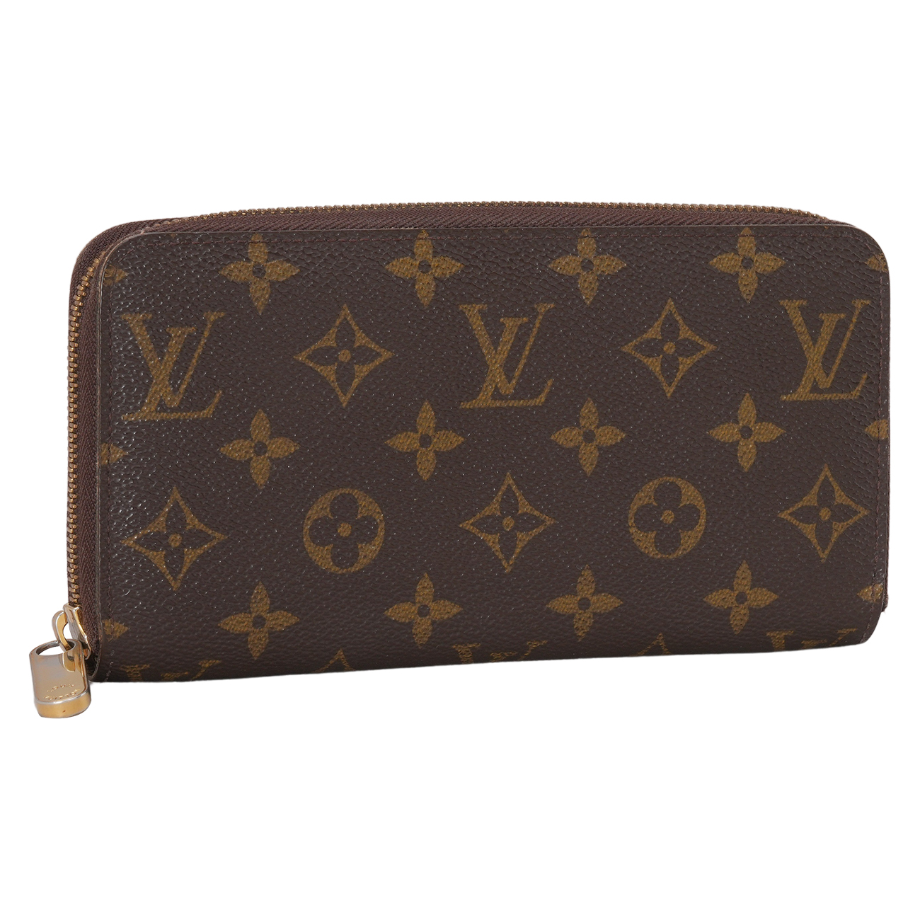 LOUIS VUITTON(USED)루이비통 모노그램 지퍼 장지갑